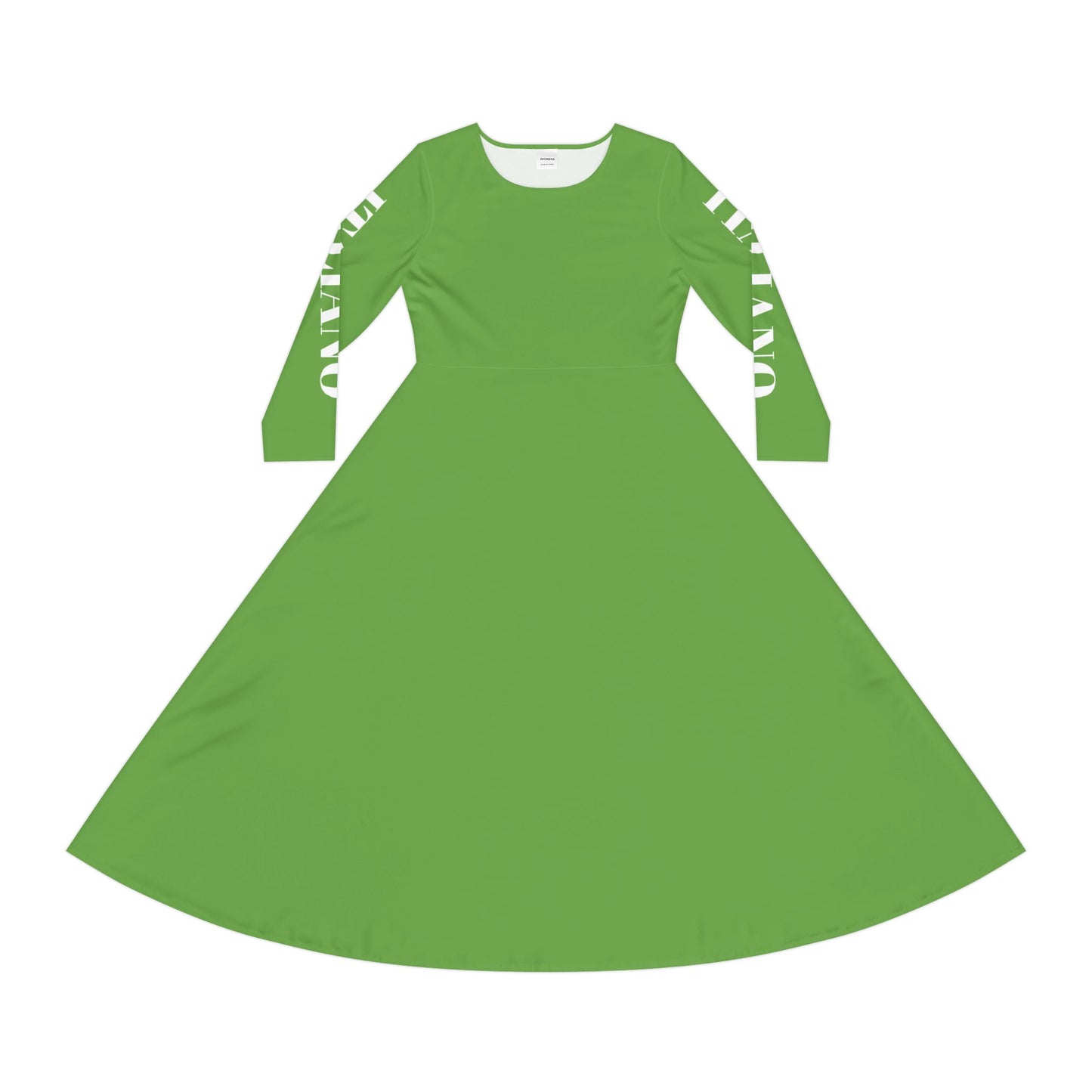 Women's Long Sleeve Dance Dress (AOP)