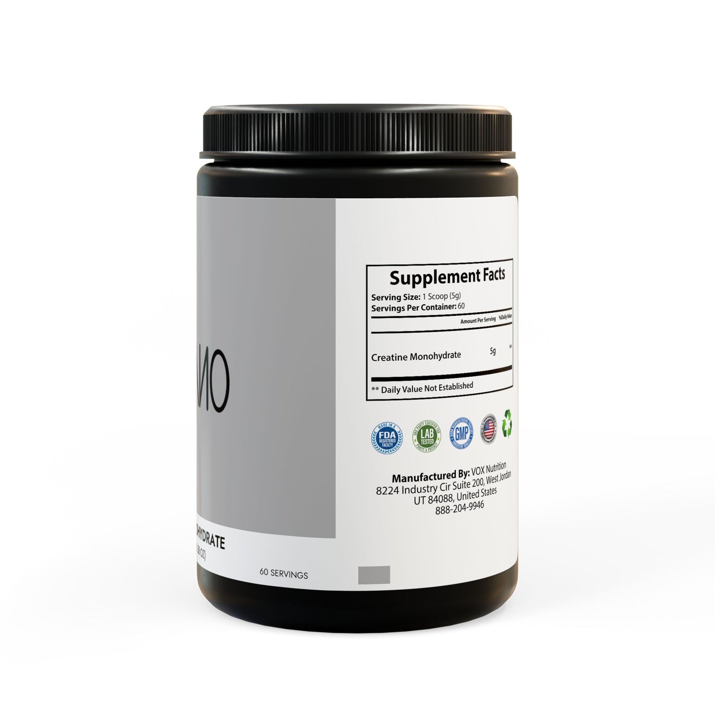 Creatine Monohydrate Supplement (300g, 10.58oz)