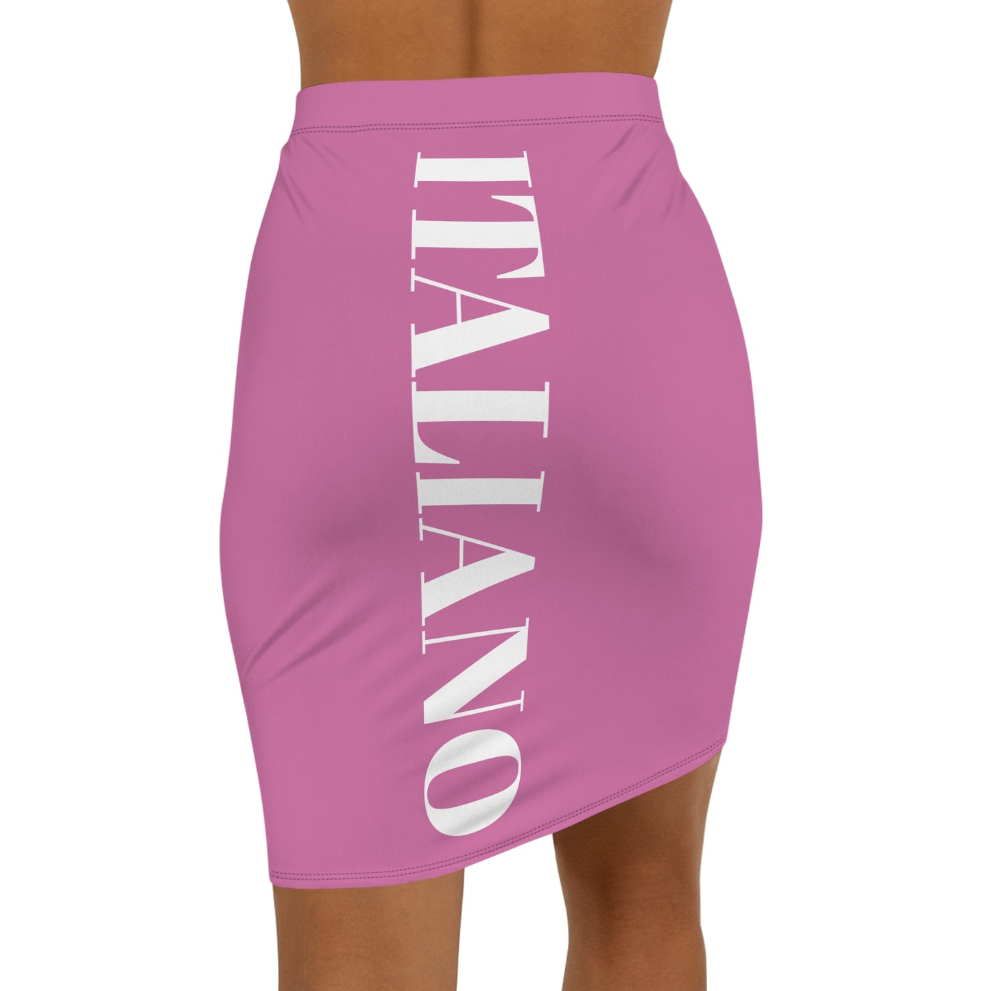 Women's Mid-Waist Pencil Skirt (AOP)