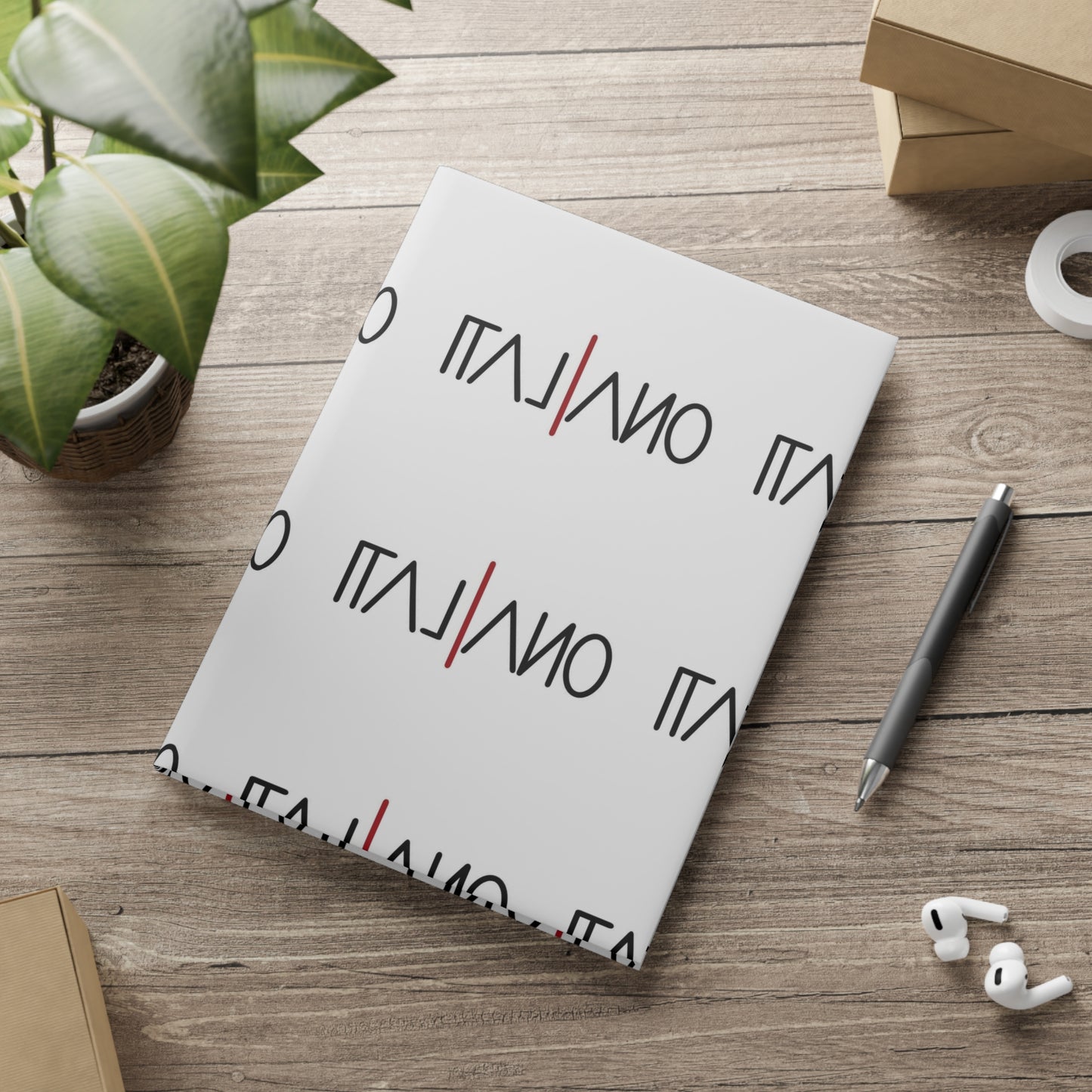 Hardcover Notebook with Puffy Covers