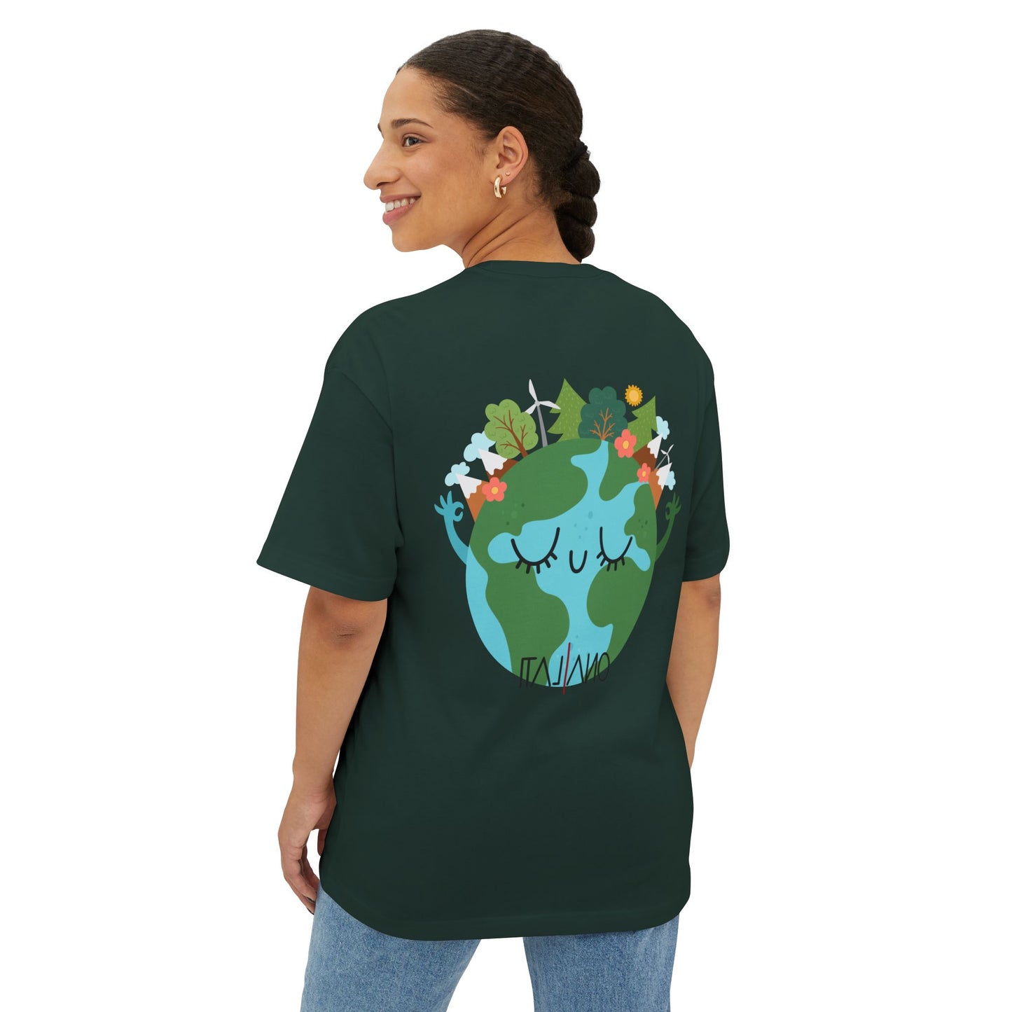Unisex Oversized Boxy Tee