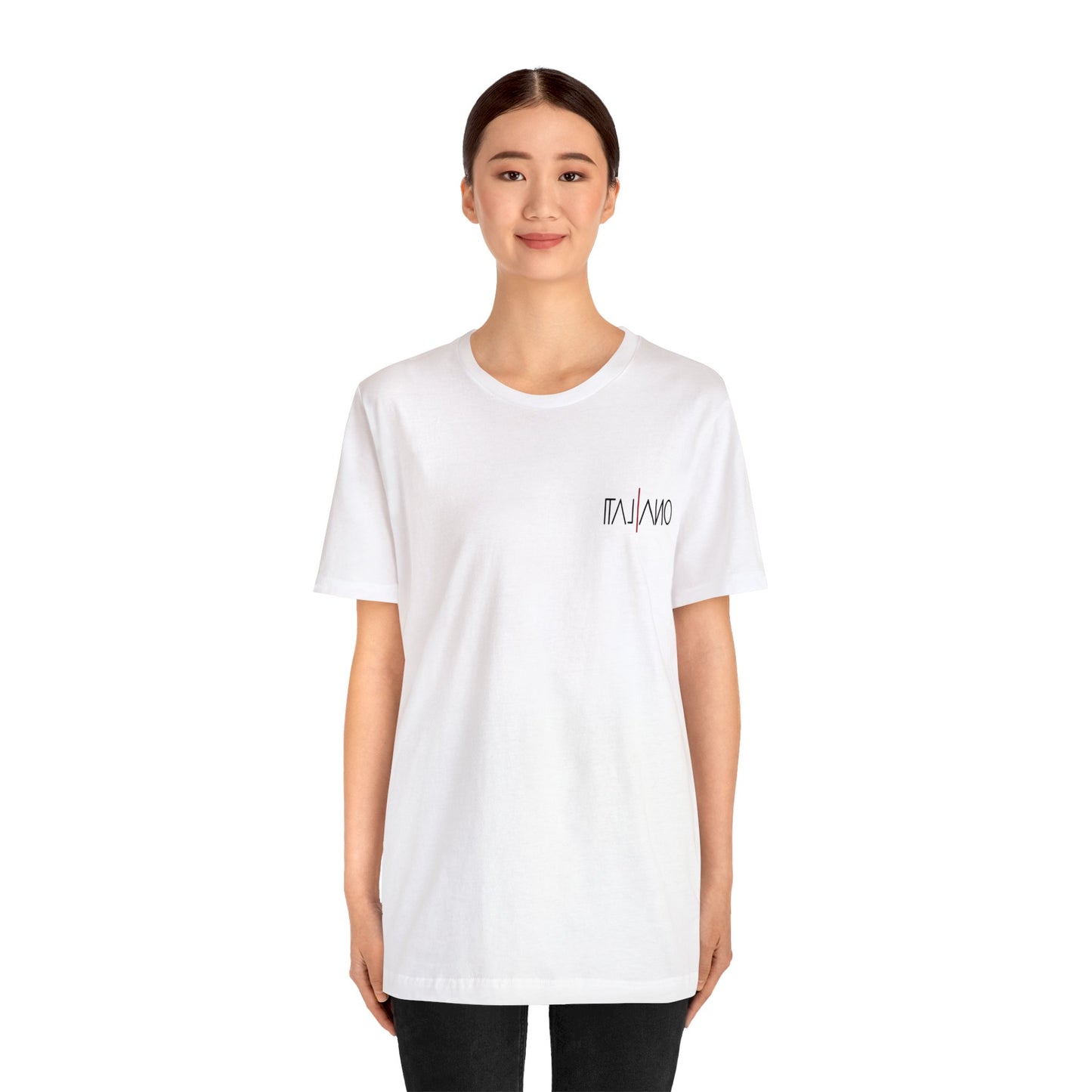 ITALIANO Unisex Jersey Short Sleeve Tee
