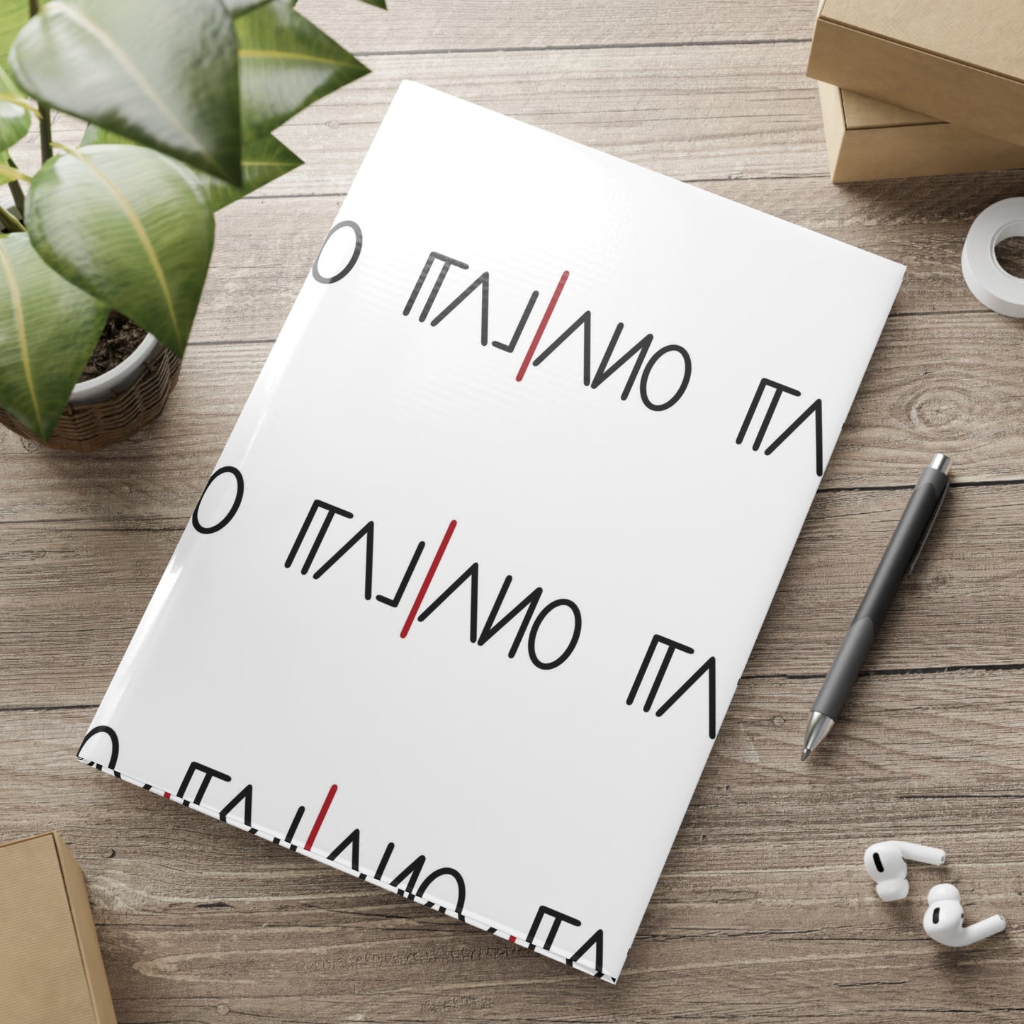 Hardcover Notebook with Puffy Covers