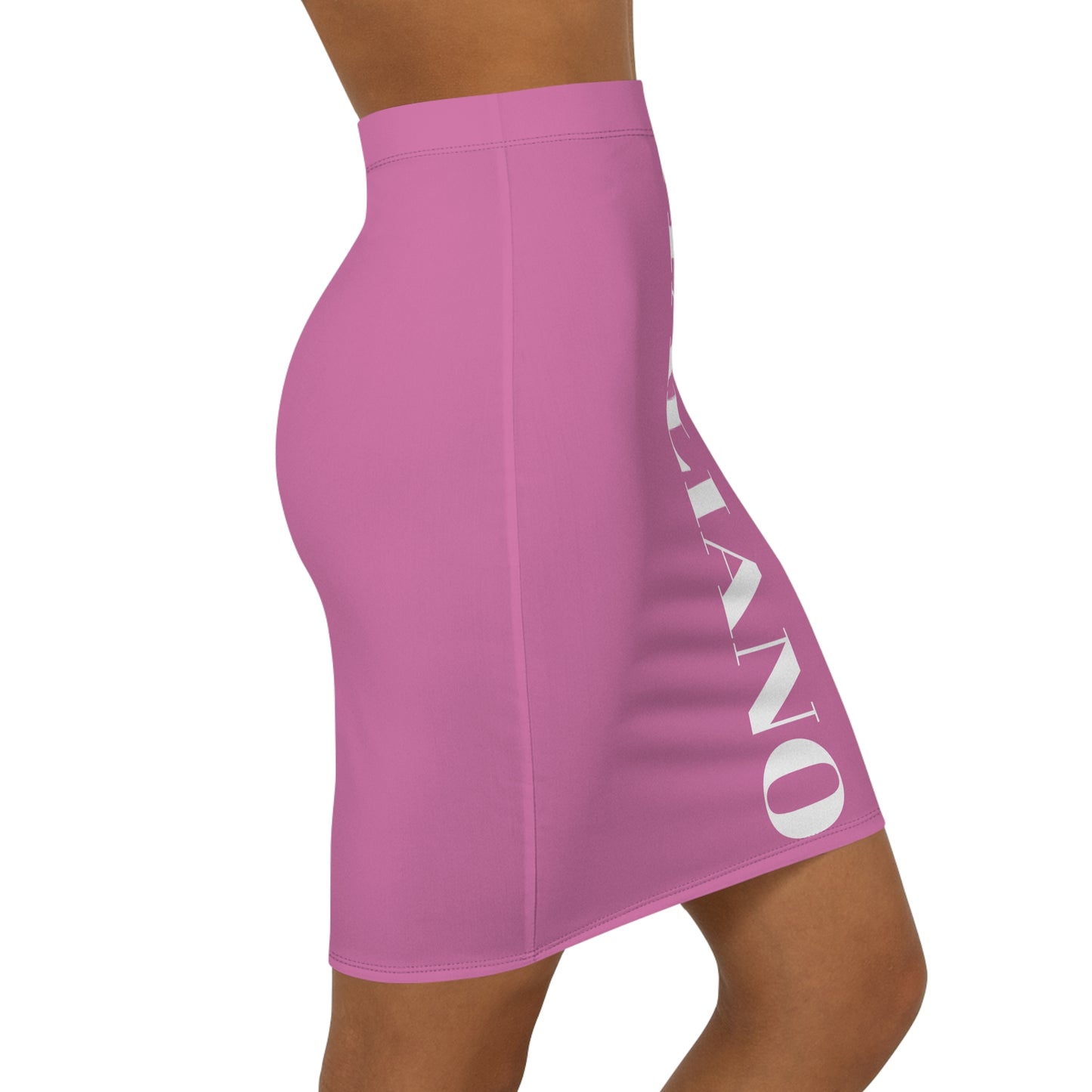 Women's Mid-Waist Pencil Skirt (AOP)