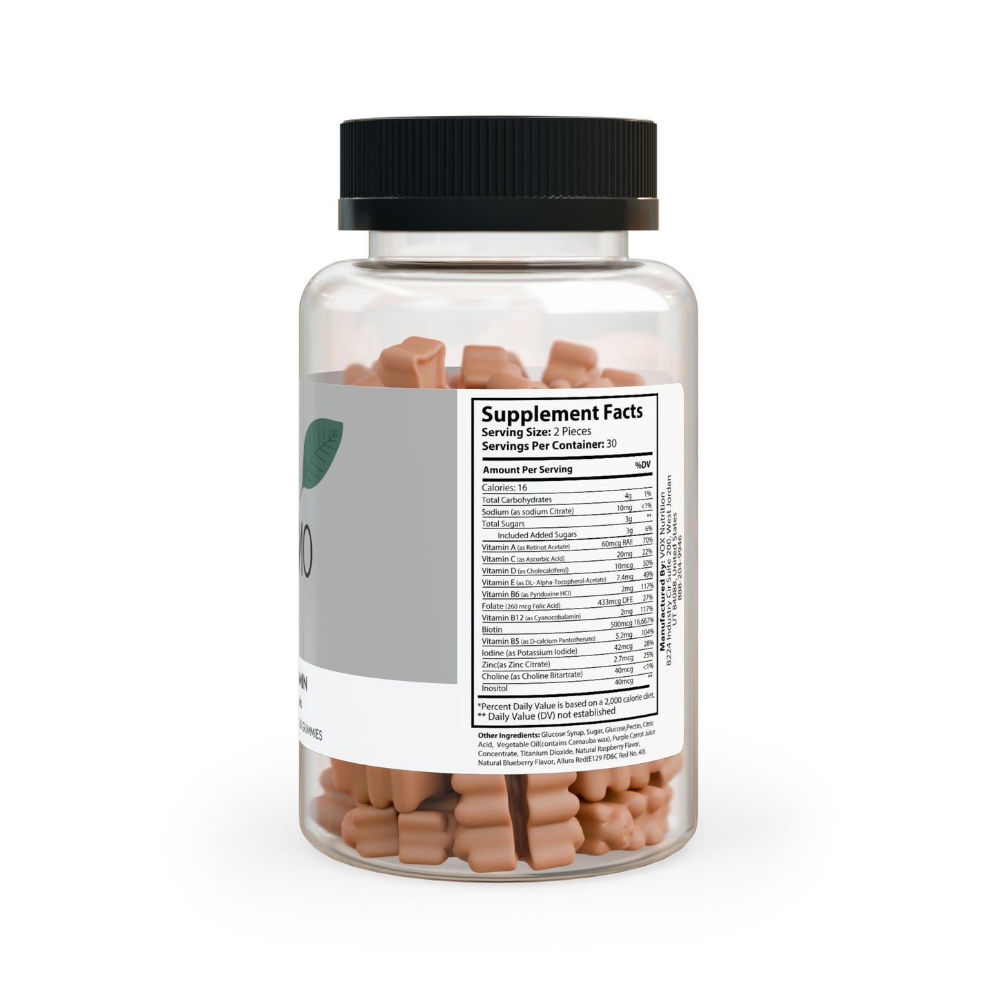 Hair Vitamin Gummies (60 Gummies)