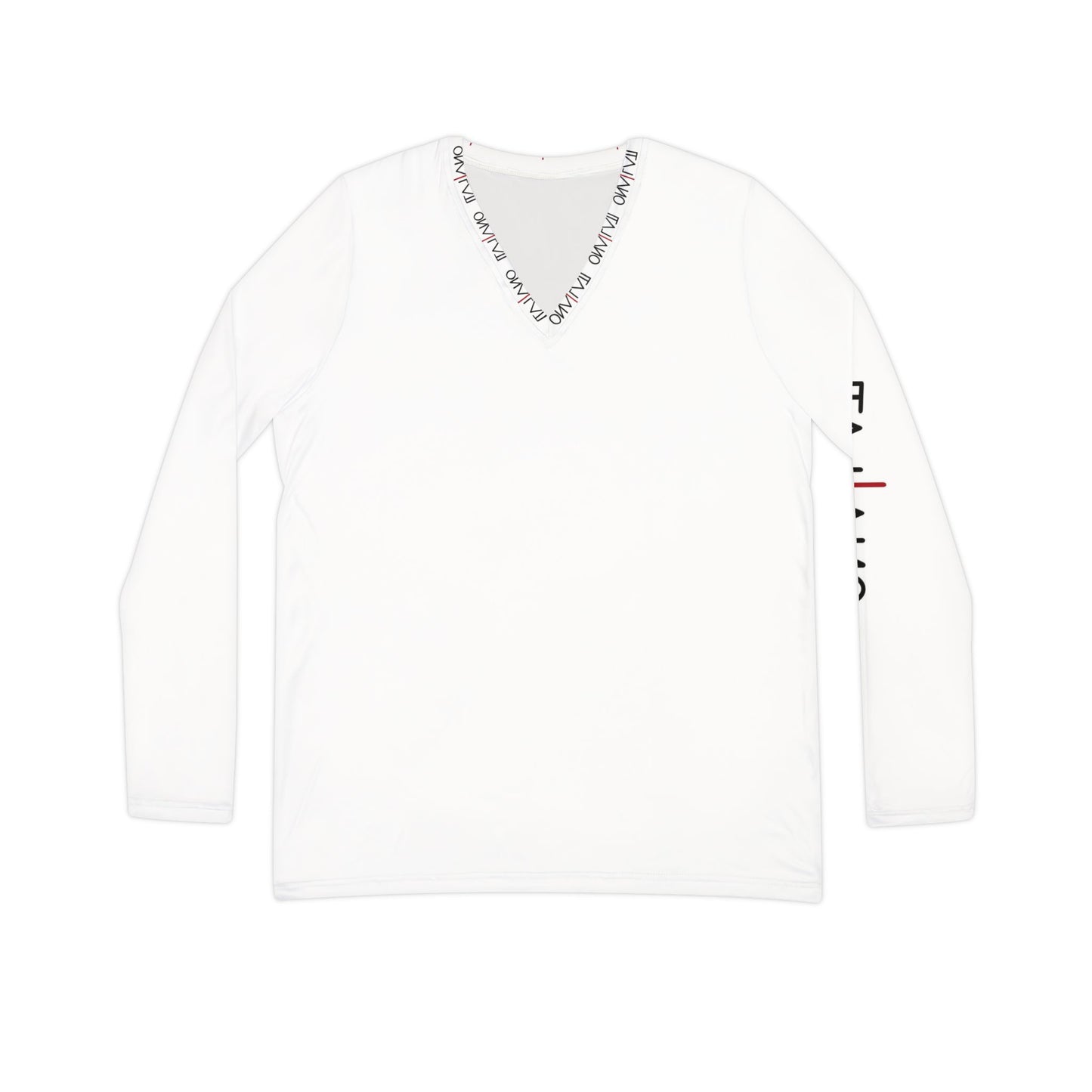 Women's Long Sleeve V-neck Shirt (AOP)