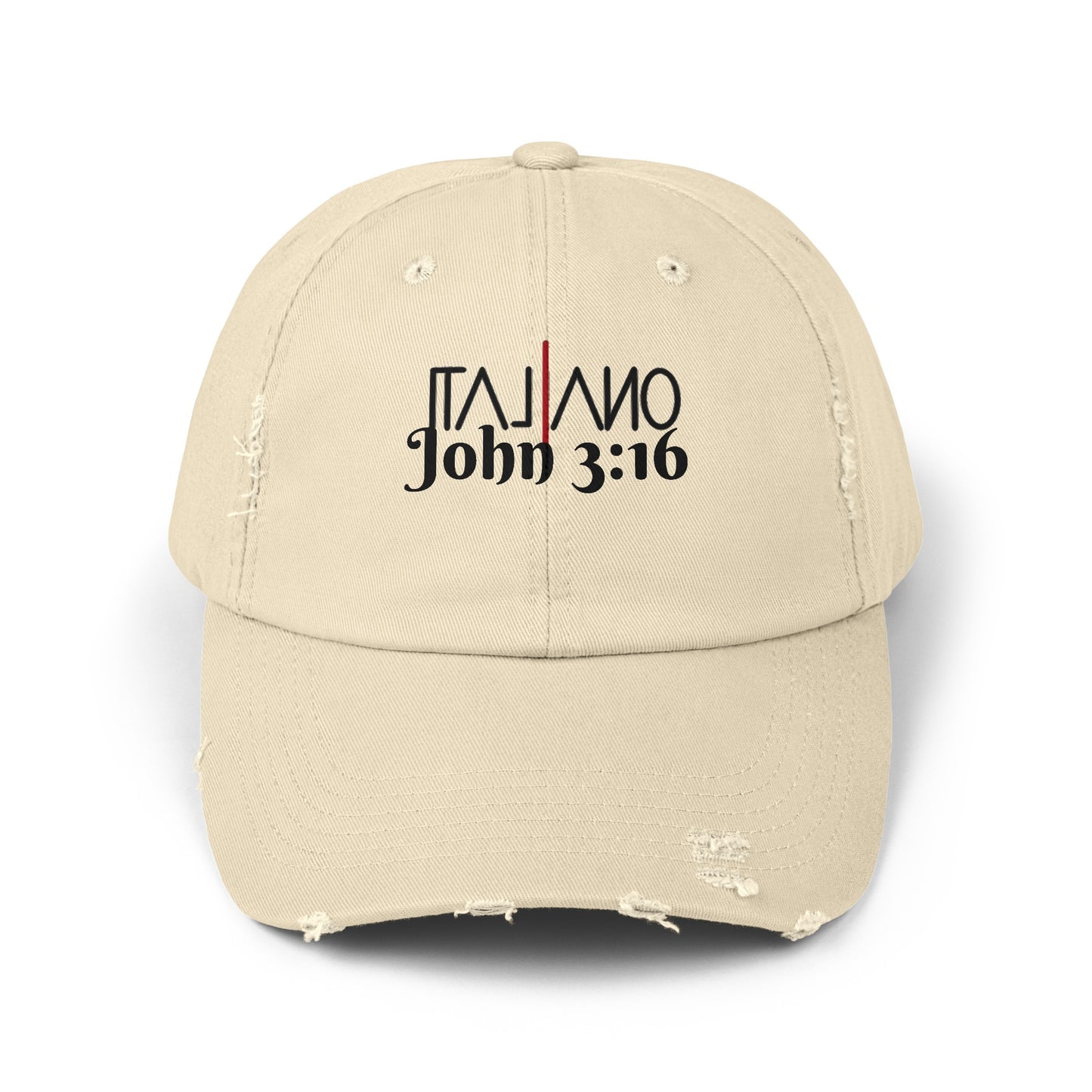 Unisex Distressed Cap
