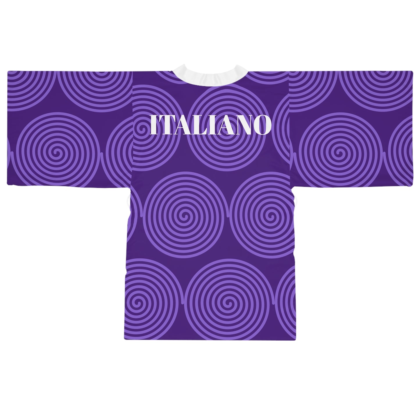 Long Sleeve Kimono Robe (AOP)