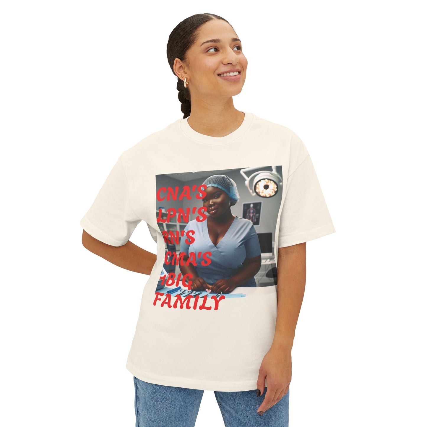 Unisex Oversized Boxy Tee