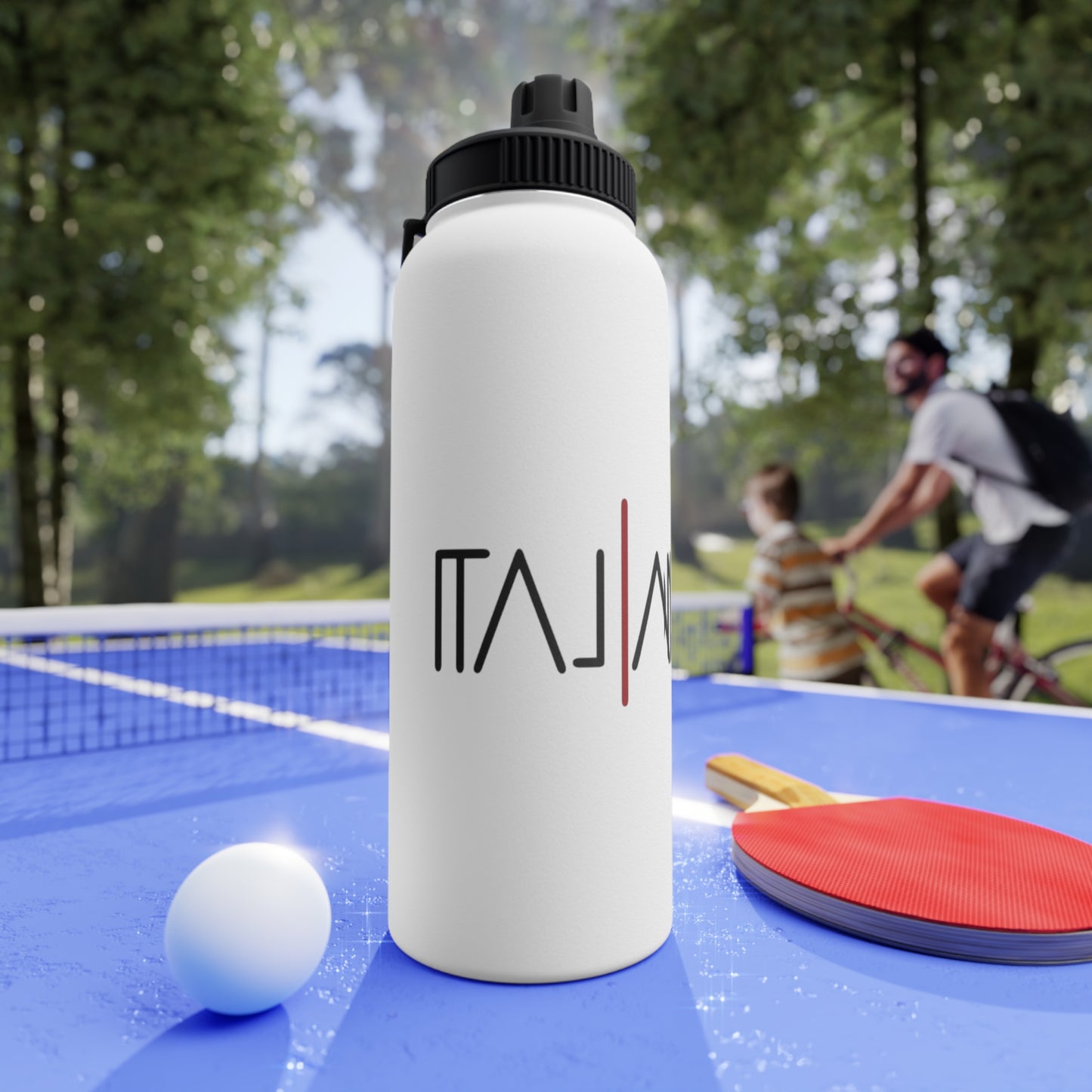 Stainless Steel Water Bottle, Sports Lid