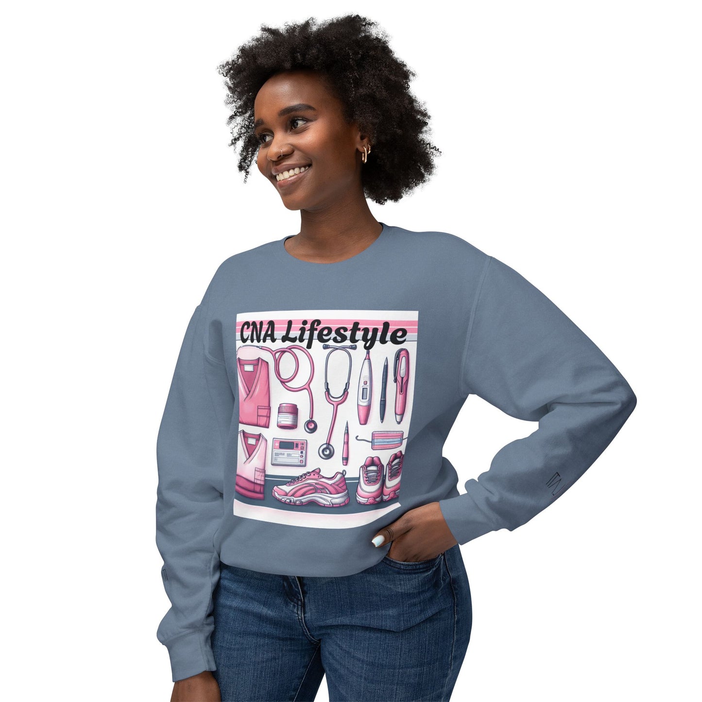 Unisex Lightweight Crewneck Sweatshirt