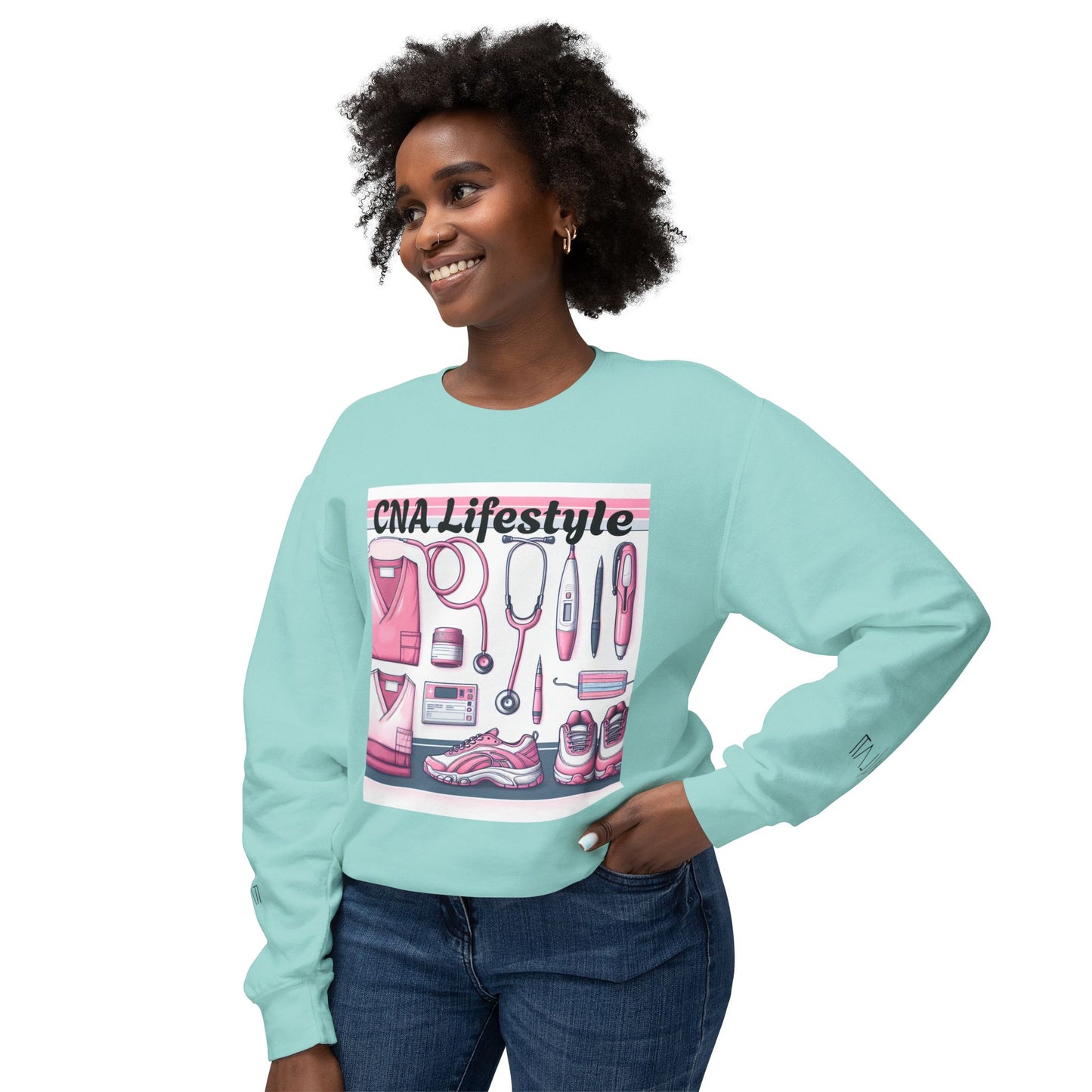 Unisex Lightweight Crewneck Sweatshirt