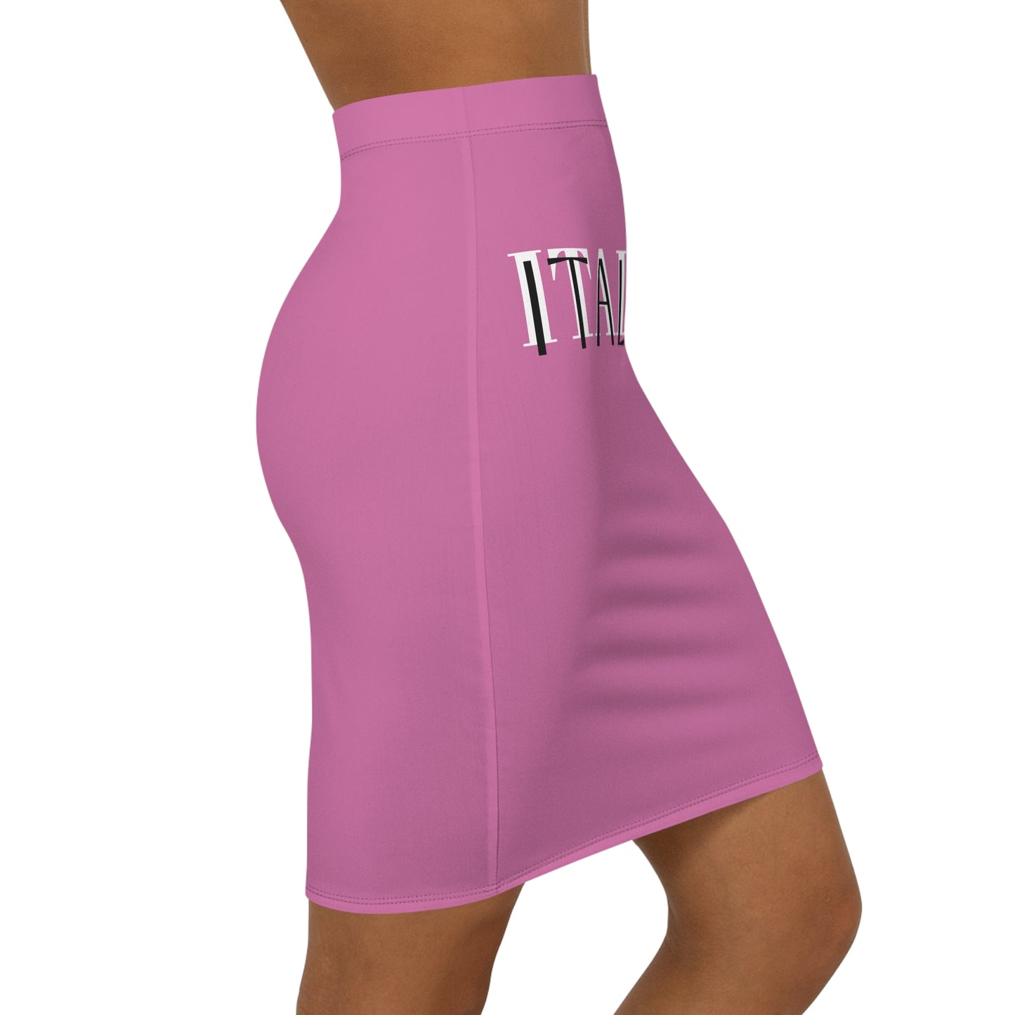 Women's Mid-Waist Pencil Skirt (AOP)