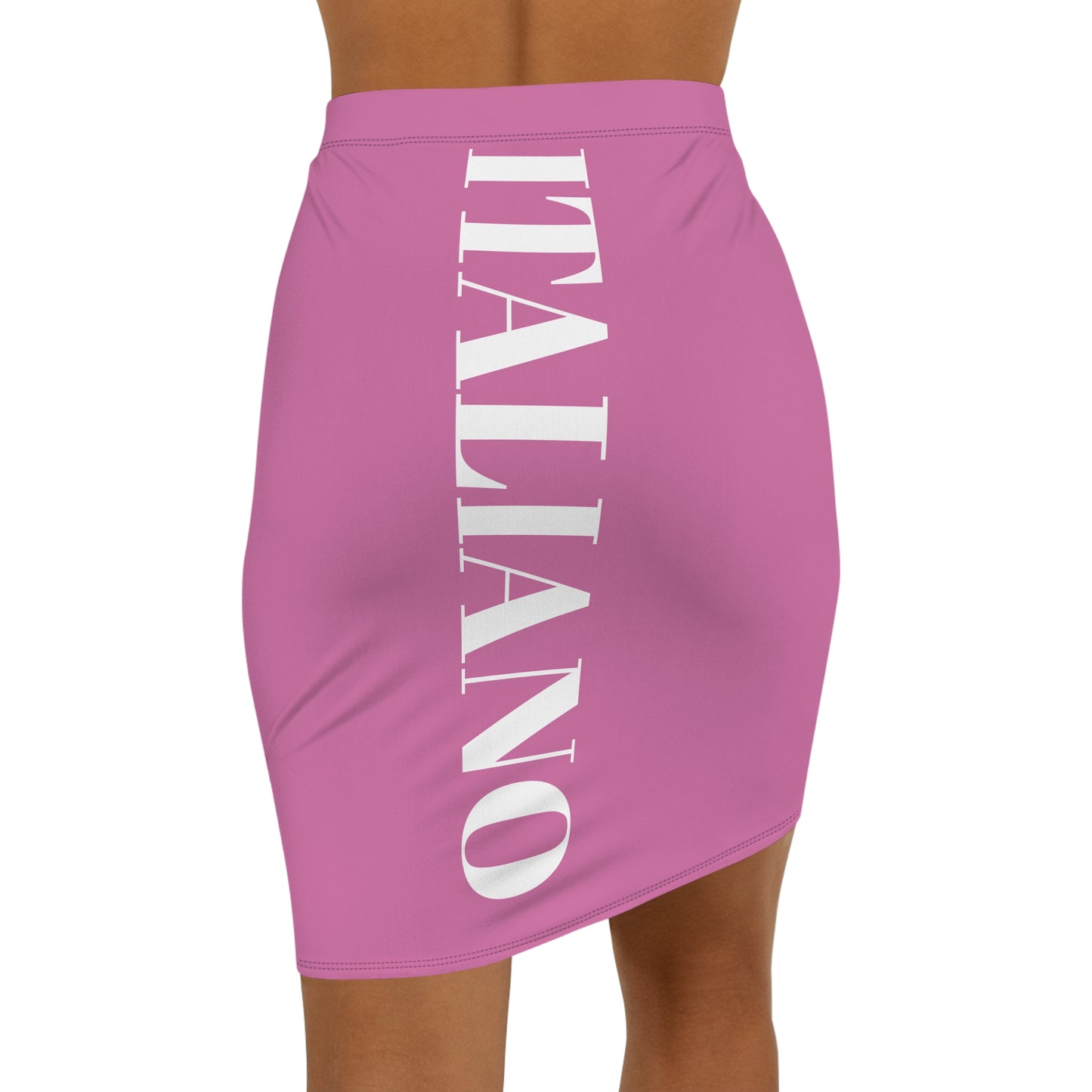 Women's Mid-Waist Pencil Skirt (AOP)