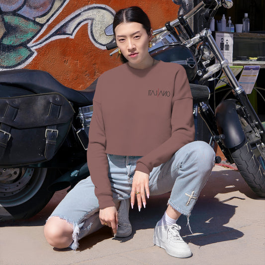Felicia crop sweat shirt