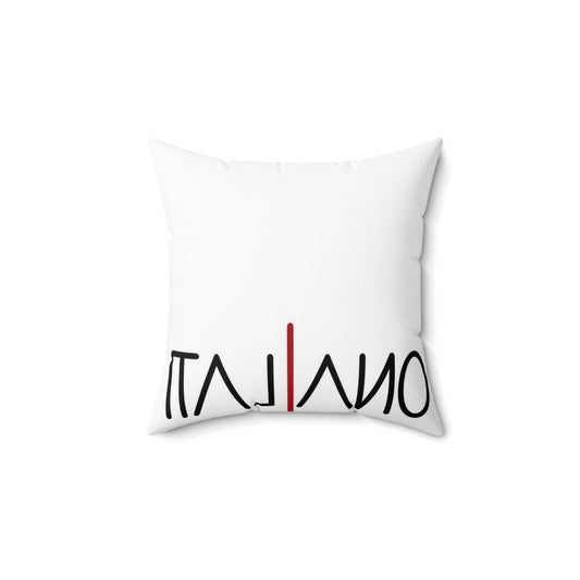 Faux Suede Square Pillow