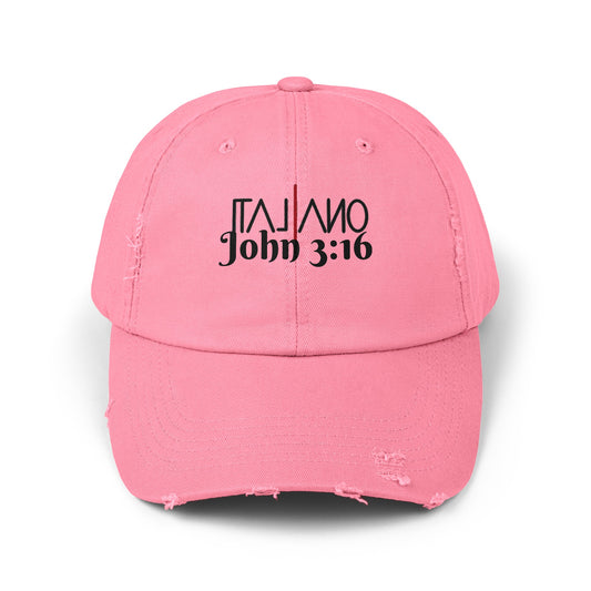 Unisex Distressed Cap