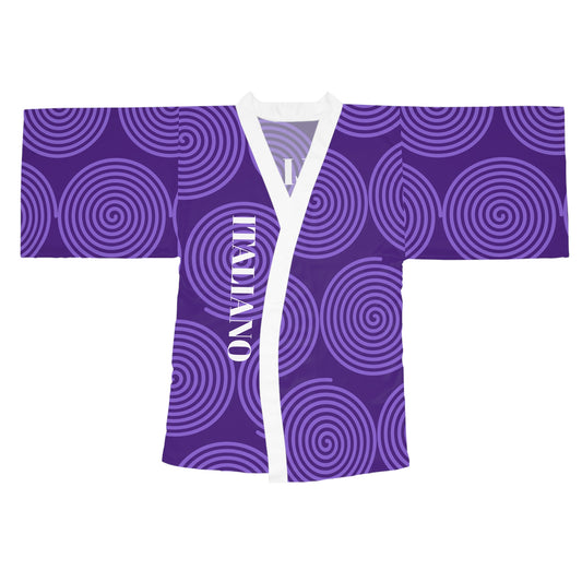 Long Sleeve Kimono Robe (AOP)