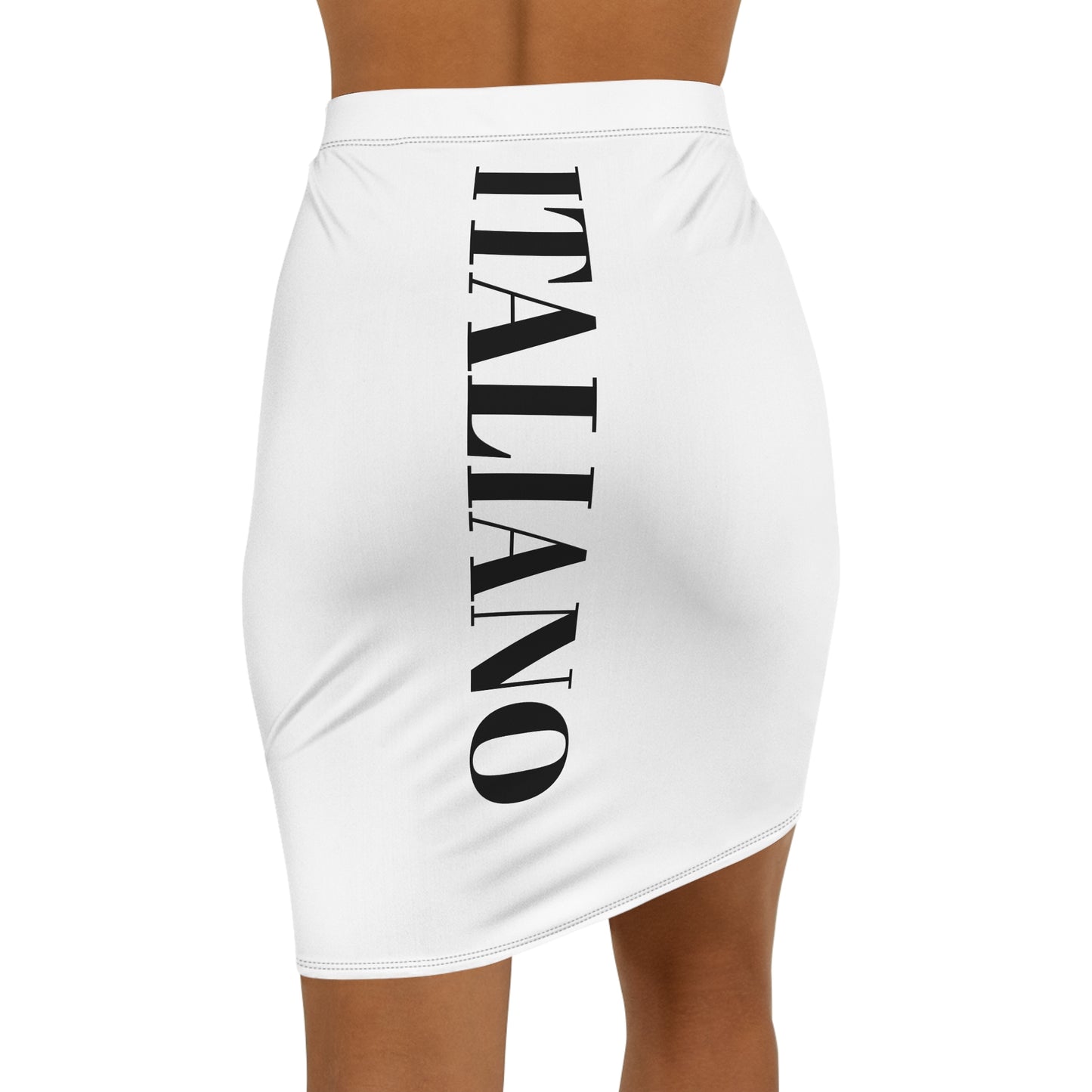 Women's Mid-Waist Pencil Skirt (AOP)