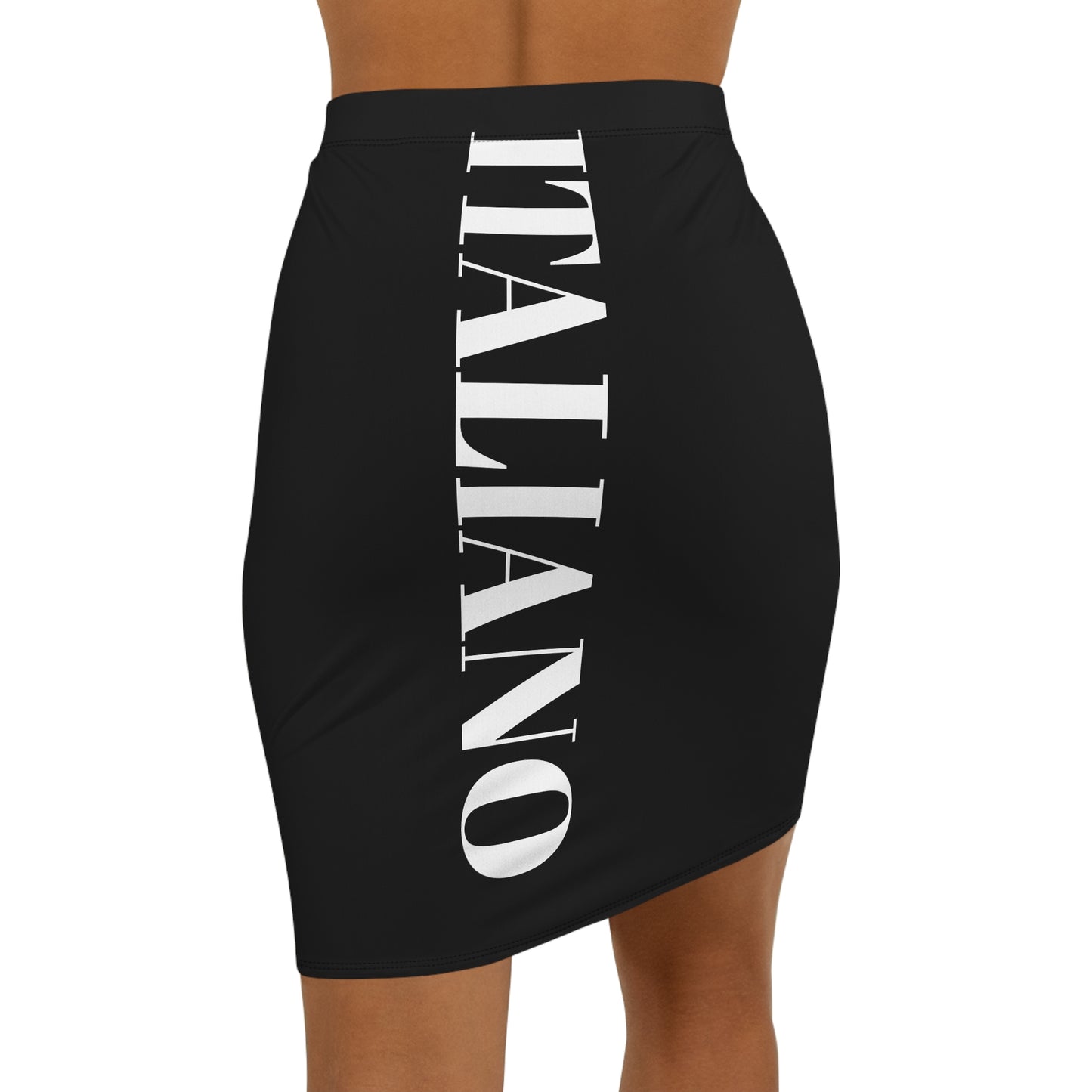 Women's Mid-Waist Pencil Skirt (AOP)