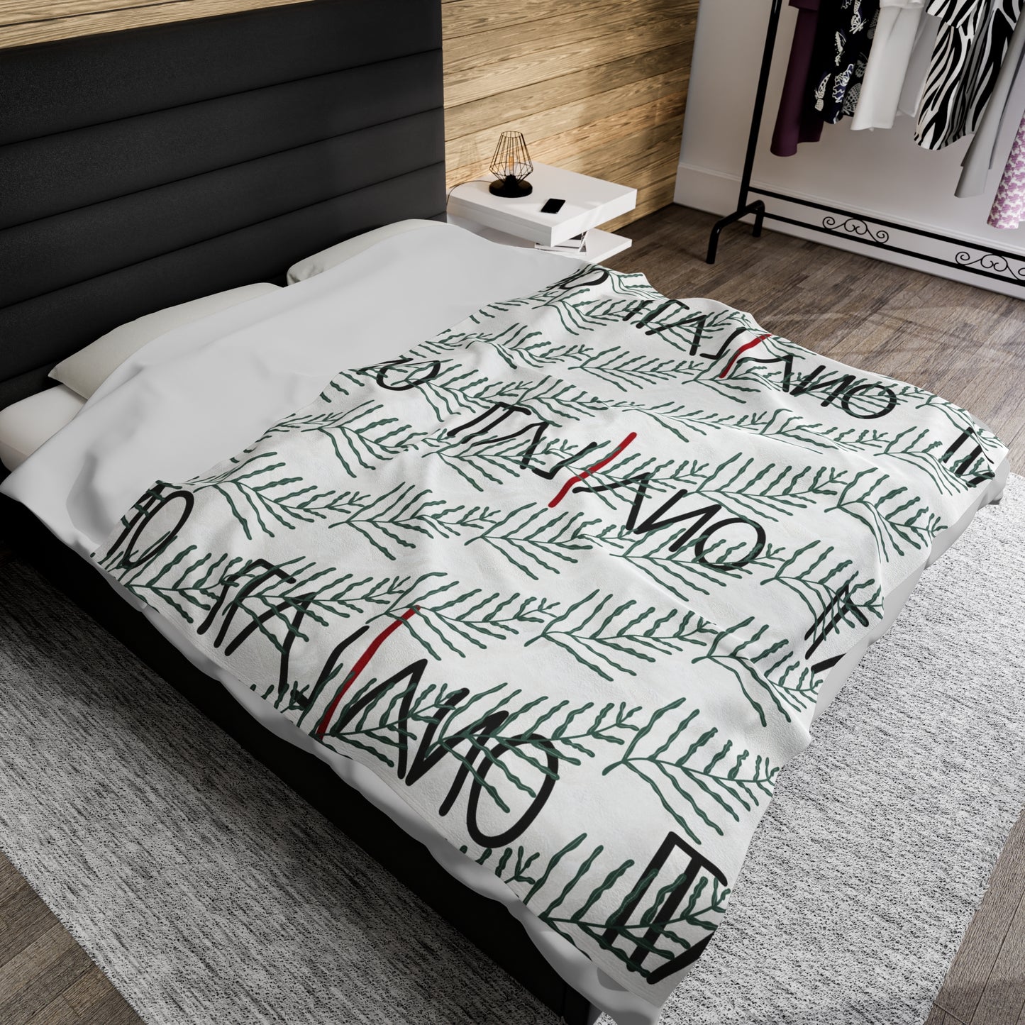 ITALIANO Velvet Plush Blanket