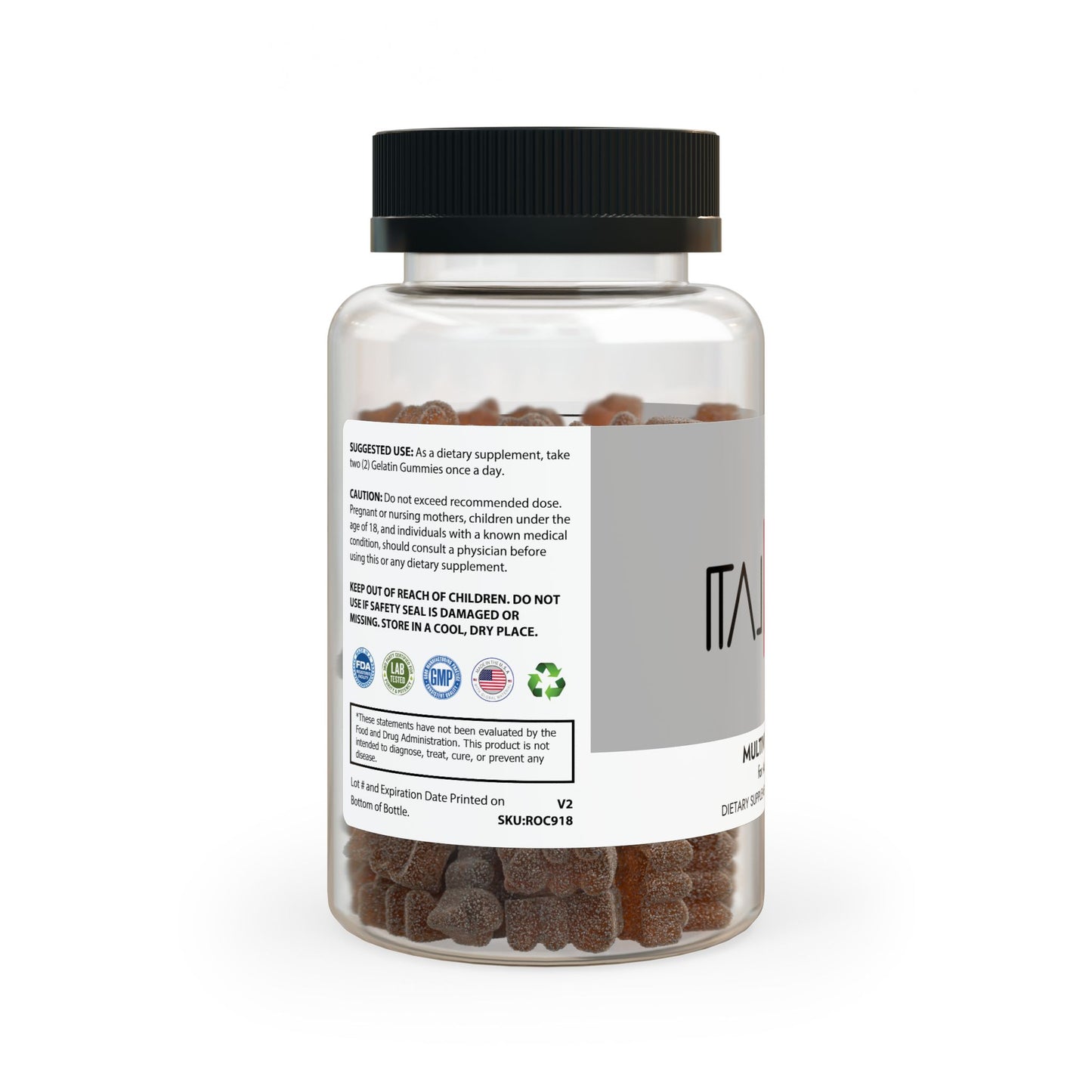 Multivitamin Gummies for Adults (60 Gummies)